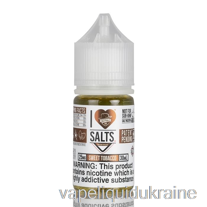Vape Ukraine Sweet Tobacco - I Love Salts - 30mL 25mg